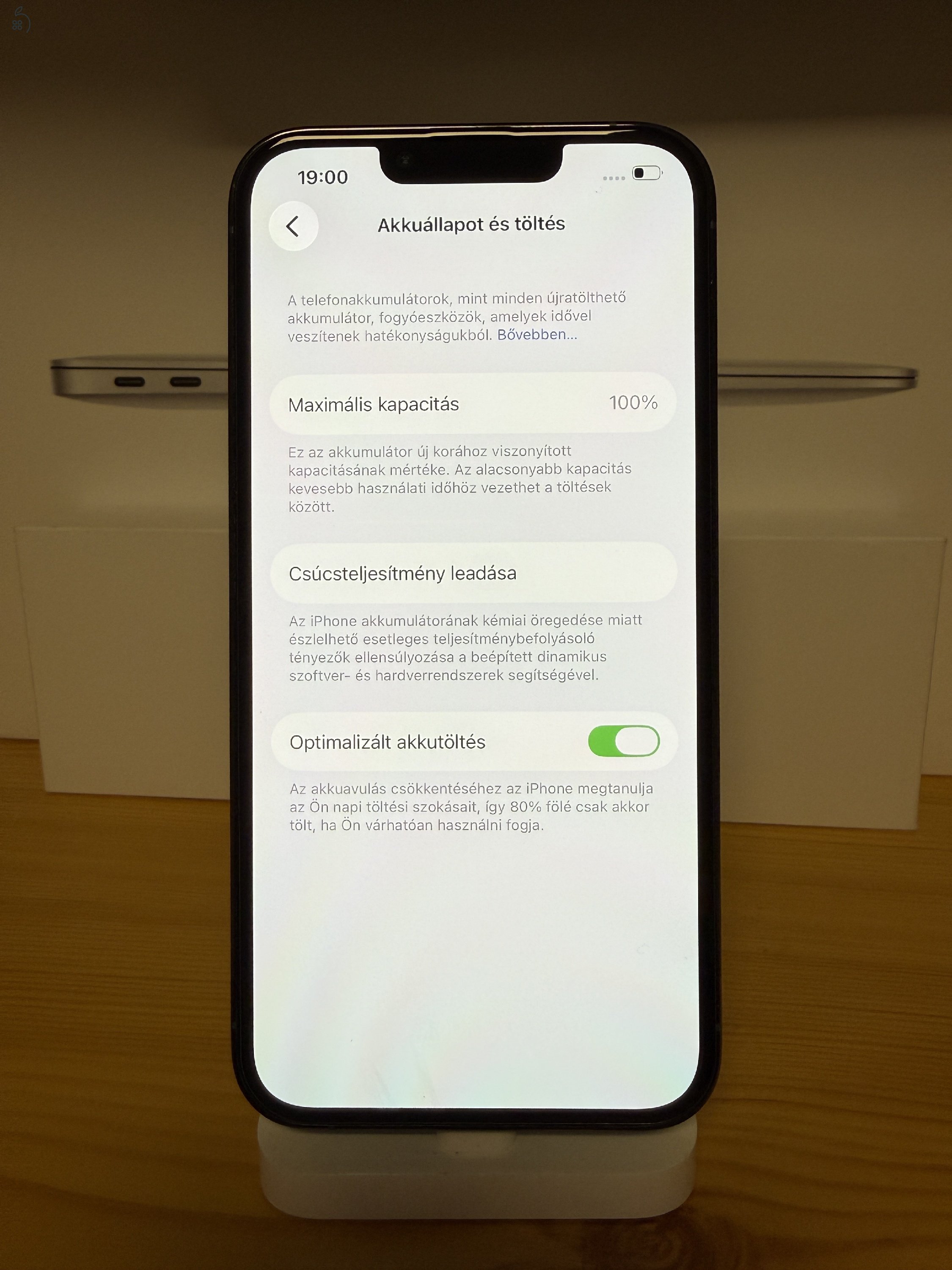 iPhone 13 Pro Független 128GB 100% akku