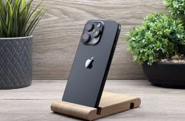iPhone 16 Pro Black Titanium 256GB 2 ÉV Garanciával Számlával