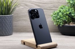 iPhone 16 Pro Black Titanium 256GB 2 ÉV Garanciával Számlával