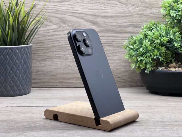 Hibátlan iPhone 16 Pro Black Titanium 256GB 2 ÉV Garanciával Számlával