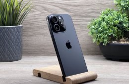 Hibátlan iPhone 16 Pro Black Titanium 256GB 2 ÉV Garanciával Számlával