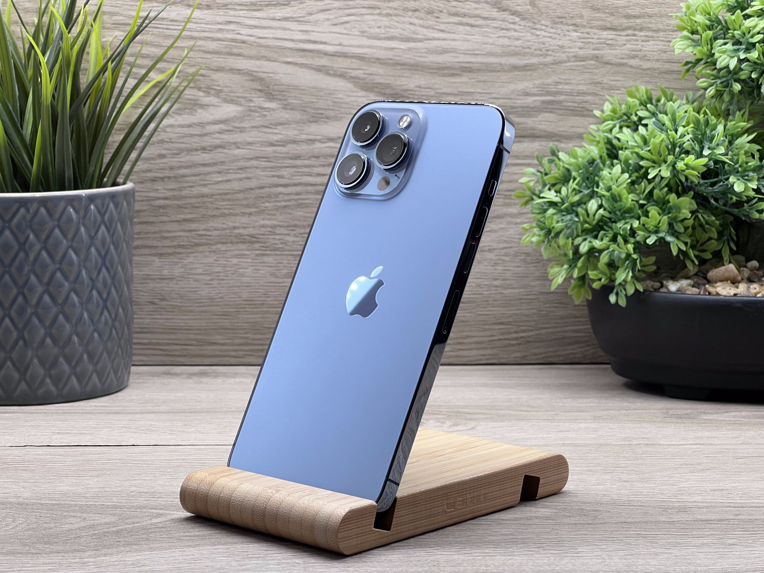 Hibátlan iPhone 13 Pro Max Sierra Blue 128GB 2 ÉV Garanciával Számlával