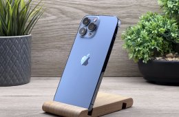 Hibátlan iPhone 13 Pro Max Sierra Blue 128GB 2 ÉV Garanciával Számlával