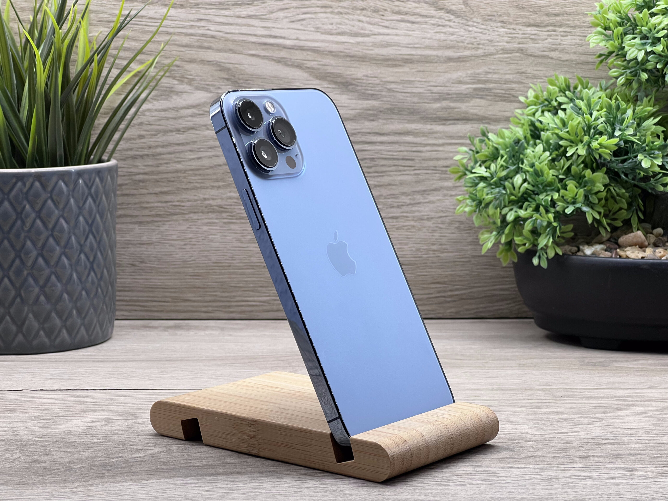 Hibátlan iPhone 13 Pro Max Sierra Blue 128GB 2 ÉV Garanciával Számlával
