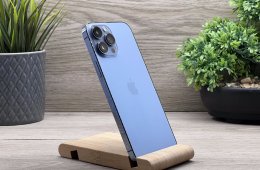 Hibátlan iPhone 13 Pro Max Sierra Blue 128GB 2 ÉV Garanciával Számlával
