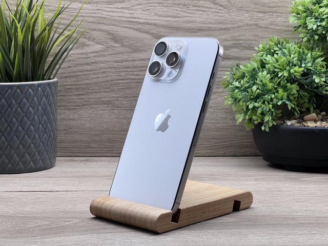 Hibátlan iPhone 16 Pro Max White Titanium 512GB 2 ÉV Garanciával Számlával