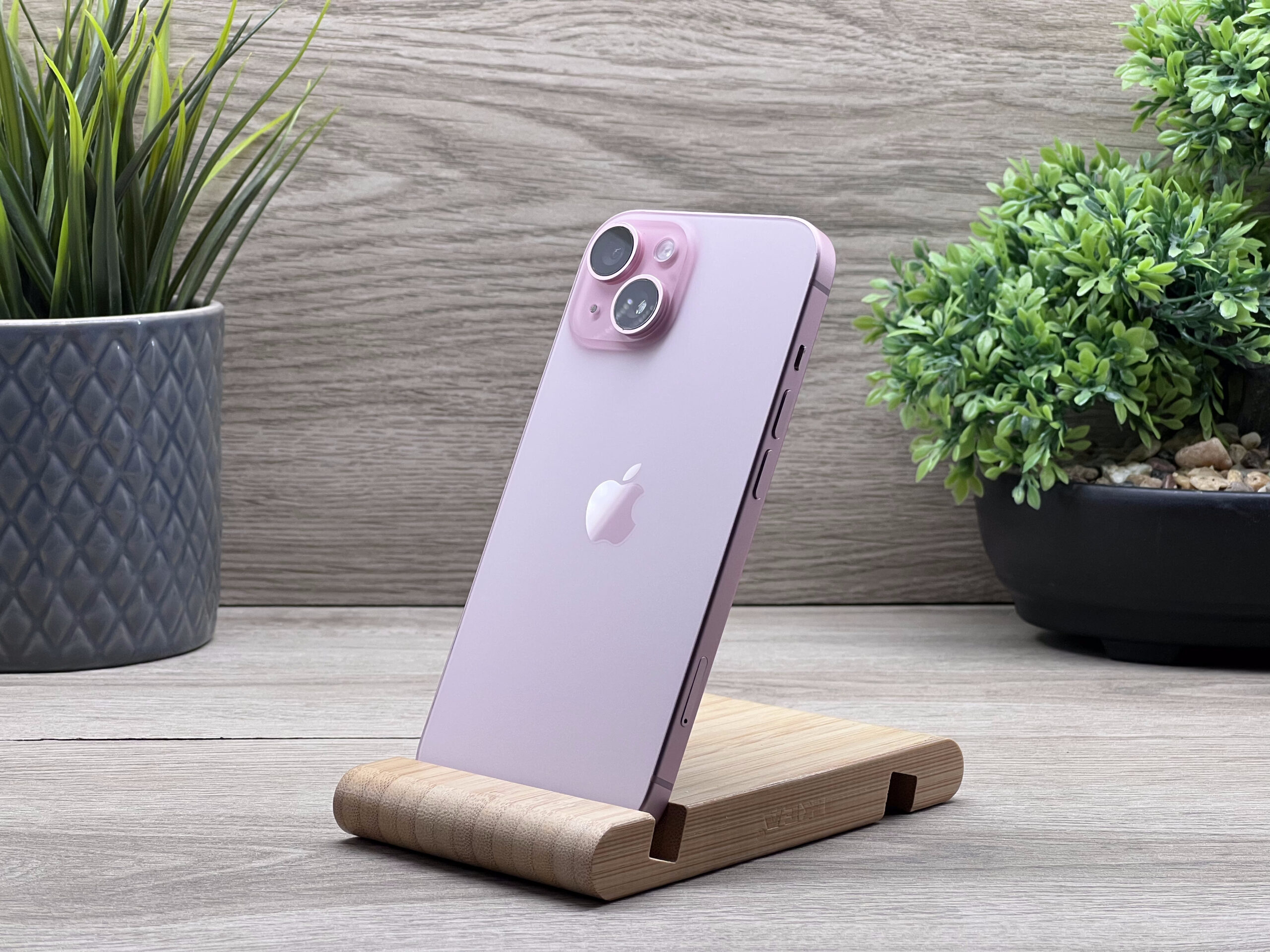 Hibátlan iPhone 15 Pink 128GB 2 ÉV Garanciával Számlával Aksi 100%