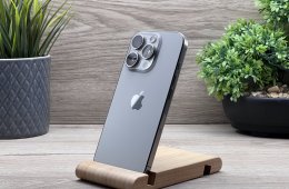 Hibátlan iPhone 16 Pro Natural Titanium 128GB 2 ÉV Garanciával Számlával