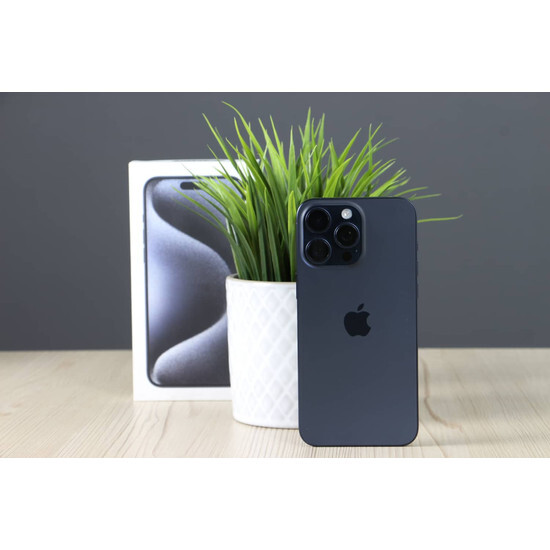 Használt Apple iPhone 15 Pro Max 1TB kék A US-8418