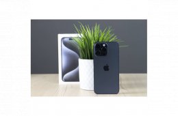 Használt Apple iPhone 15 Pro Max 1TB kék A US-8418