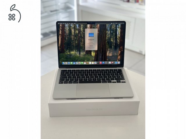 MacBook Air M2 13” 16GB/256ssd/Hibátlan/1 hónap gar./Akku 100%/p4990