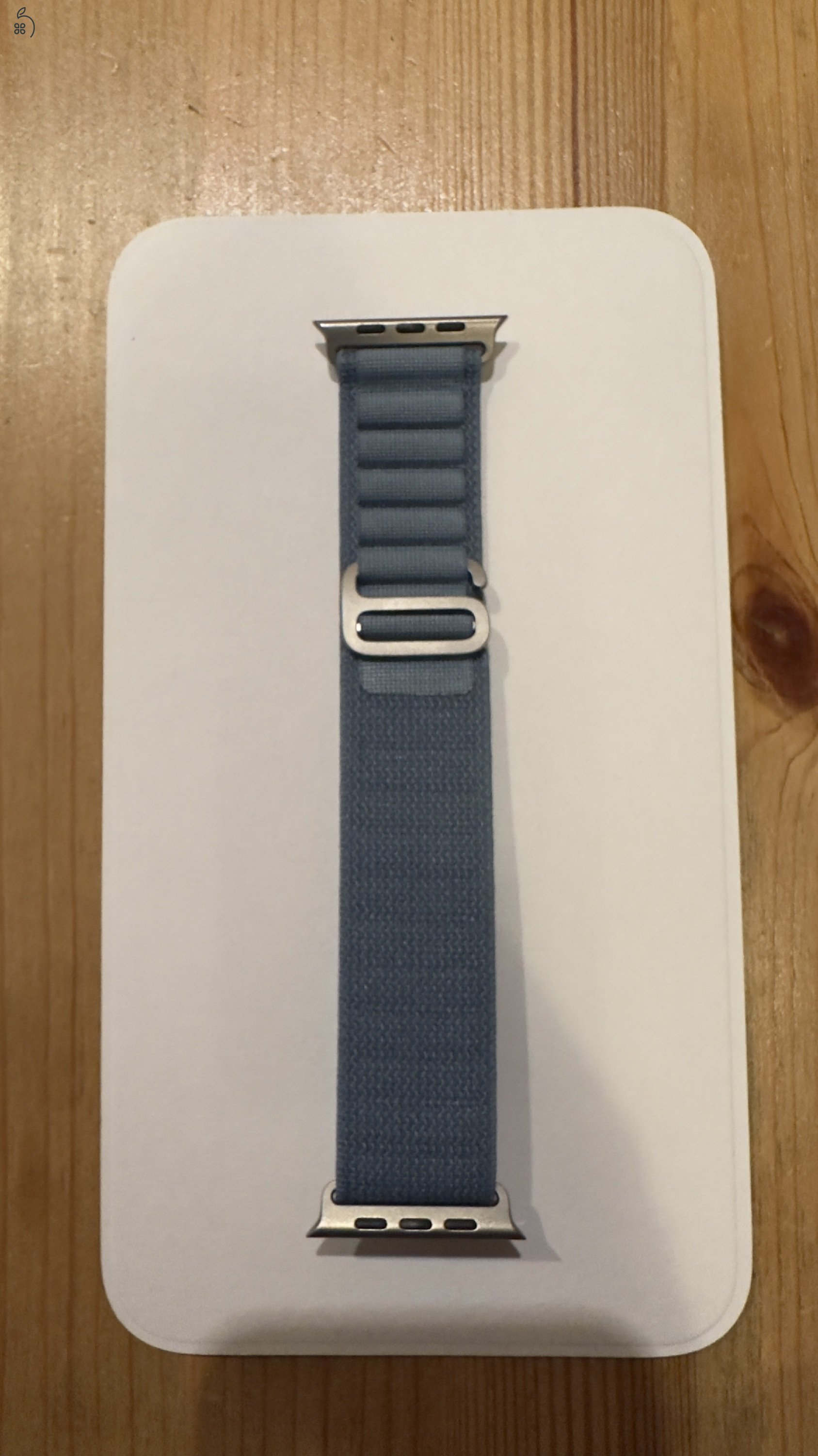 Apple Watch Ultra 49 mm Alpine Loop – kék, M/L – újszerű