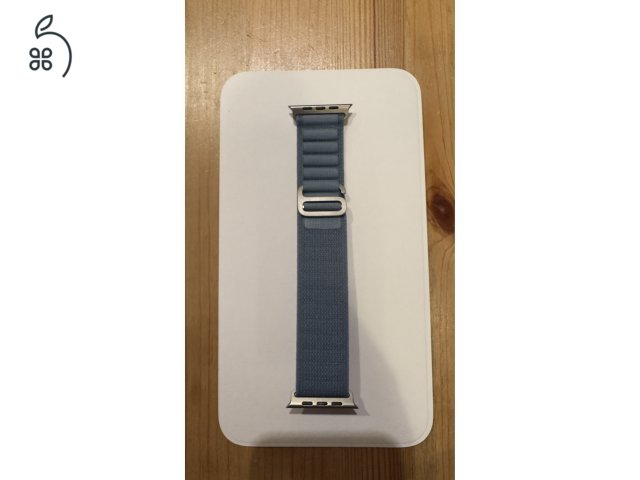 Apple Watch Ultra 49 mm Alpine Loop – kék, M/L – újszerű