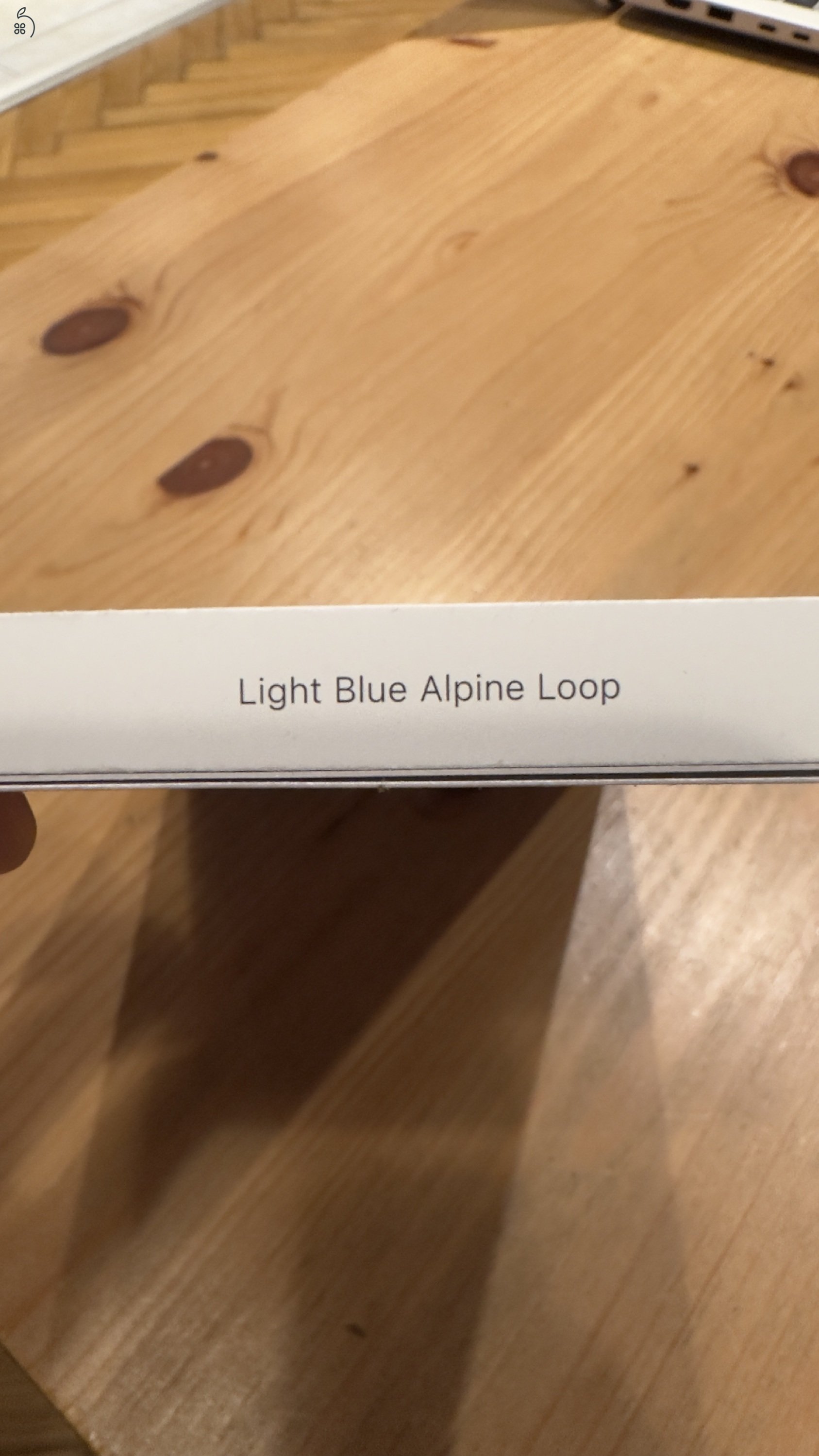 Apple Watch Ultra 49 mm Alpine Loop – kék, M/L – újszerű