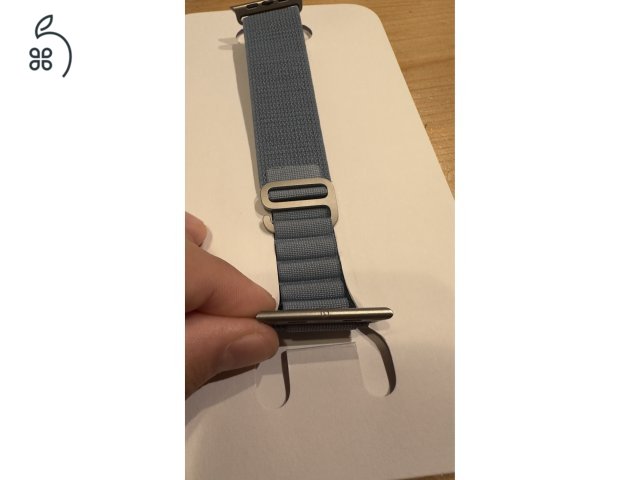 Apple Watch Ultra 49 mm Alpine Loop – kék, M/L – újszerű