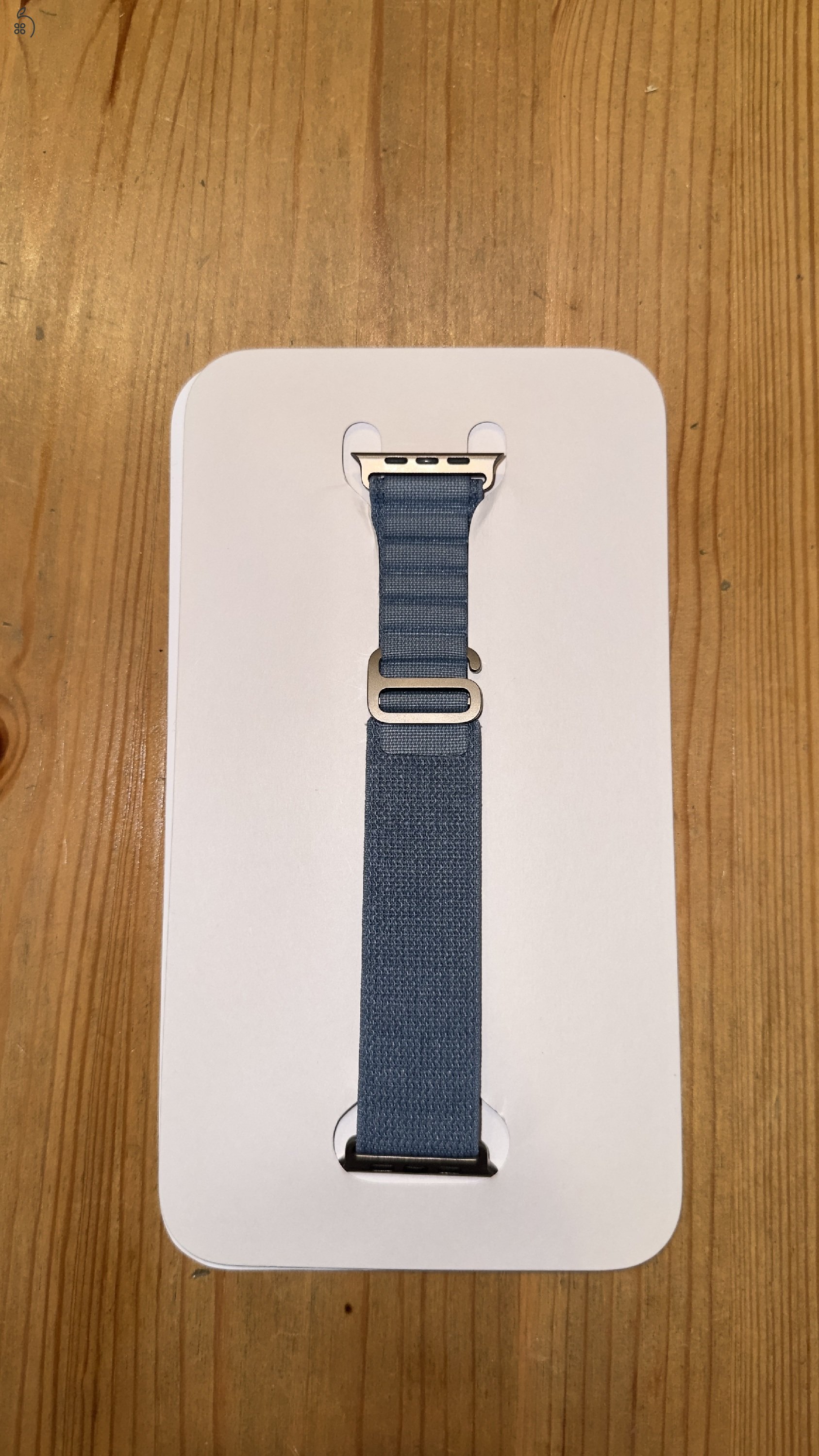 Apple Watch Ultra 49 mm Alpine Loop – kék, M/L – újszerű