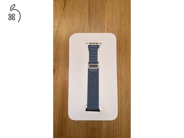 Apple Watch Ultra 49 mm Alpine Loop – kék, M/L – újszerű