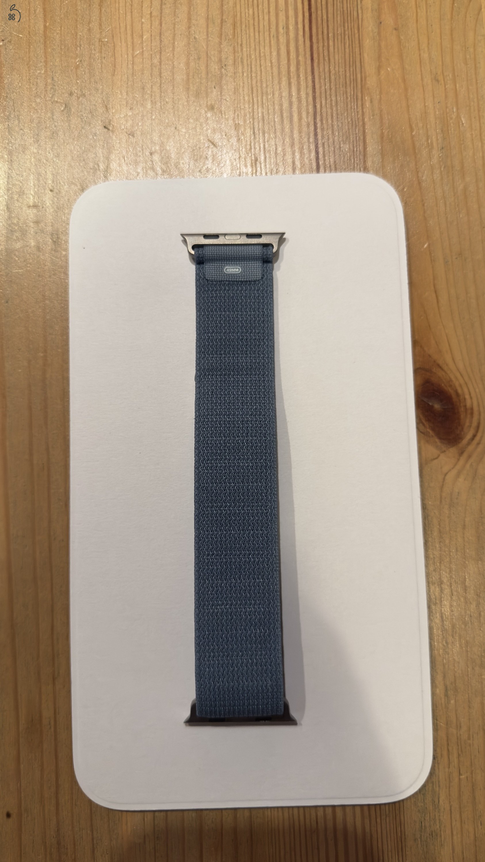 Apple Watch Ultra 49 mm Alpine Loop – kék, M/L – újszerű
