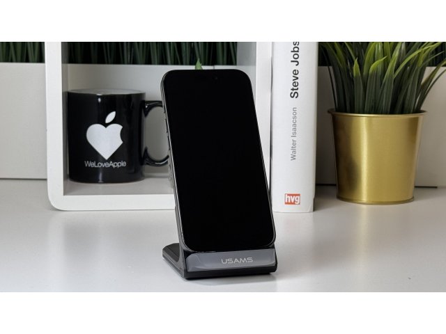 iPhone 15 Pro 256GB, Fekete Titán, Független, Számla, 2 Év Garancia, 100%