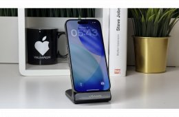 iPhone 15 Pro 256GB, Fekete Titán, Független, Számla, 2 Év Garancia, 100%