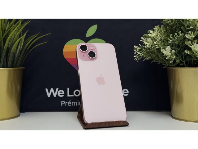 iPhone 15 256GB, Rózsaszín, Független, Számla, 2 Év Garancia, 100%
