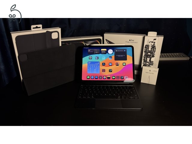 Teljes szett! Ipad Pro 11 M4 512 Gb Wifi+Cellular, Apple Pencil Pro, Magic Keyboard