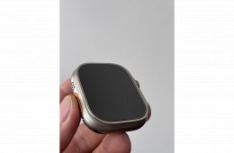 1,5 év garis Apple Watch ULTRA 2 49mm titán újszerű, akkumlátor 100% + 8 db szíj