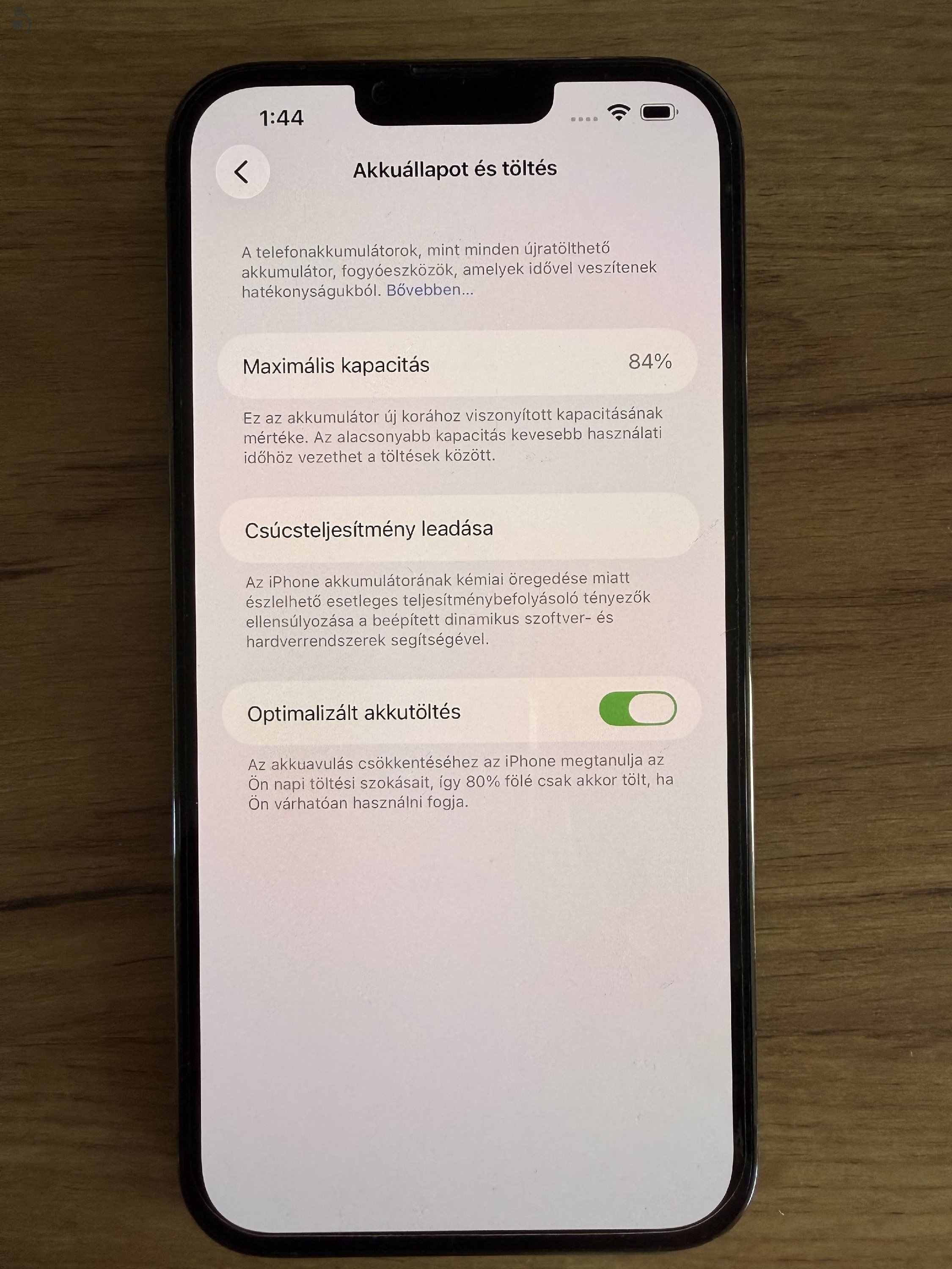 Tökéletesen működő Iphone 13 pro max