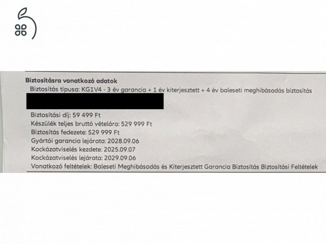 Macbook Air 2025 - 15” - M4 - 3 év balesetbiztosítással