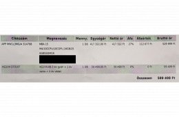Macbook Air 2025 - 15” - M4 - 3 év balesetbiztosítással