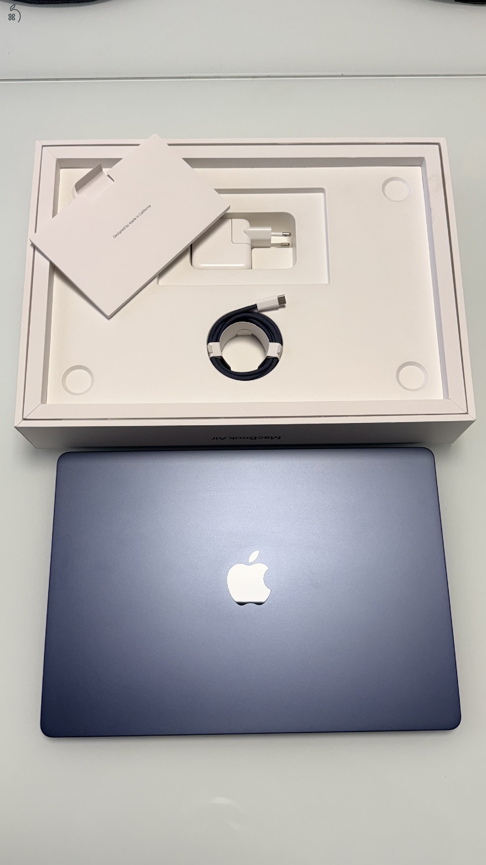 Macbook Air 2025 - 15” - M4 - 3 év balesetbiztosítással