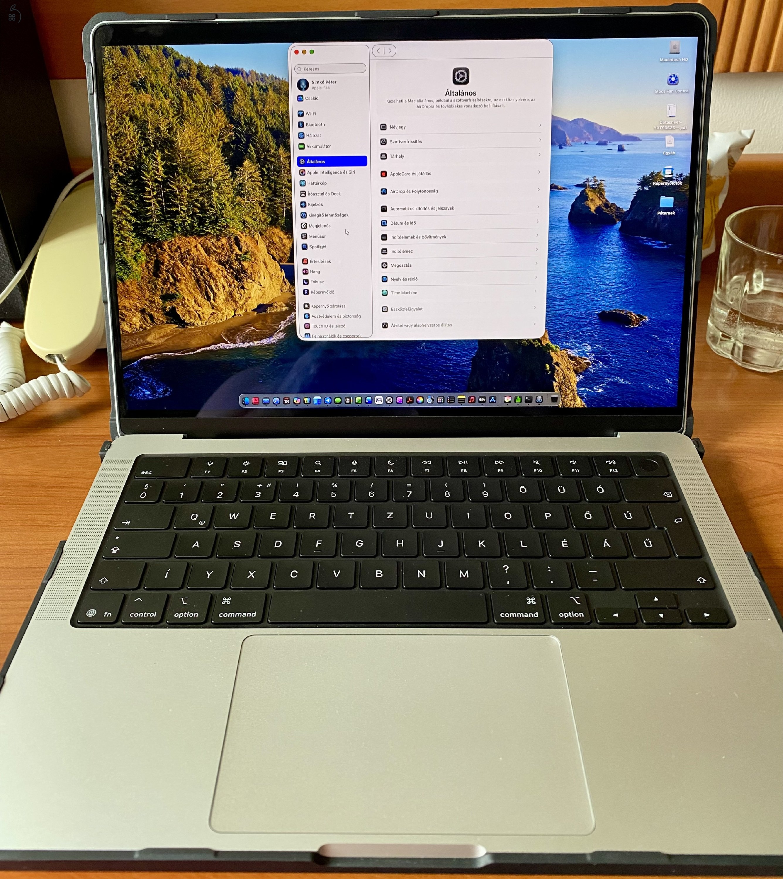MacBook Pro 14” – Apple M5 – 24 GB RAM – 1 TB SSD – Újszerű állapot – 8 ciklus!