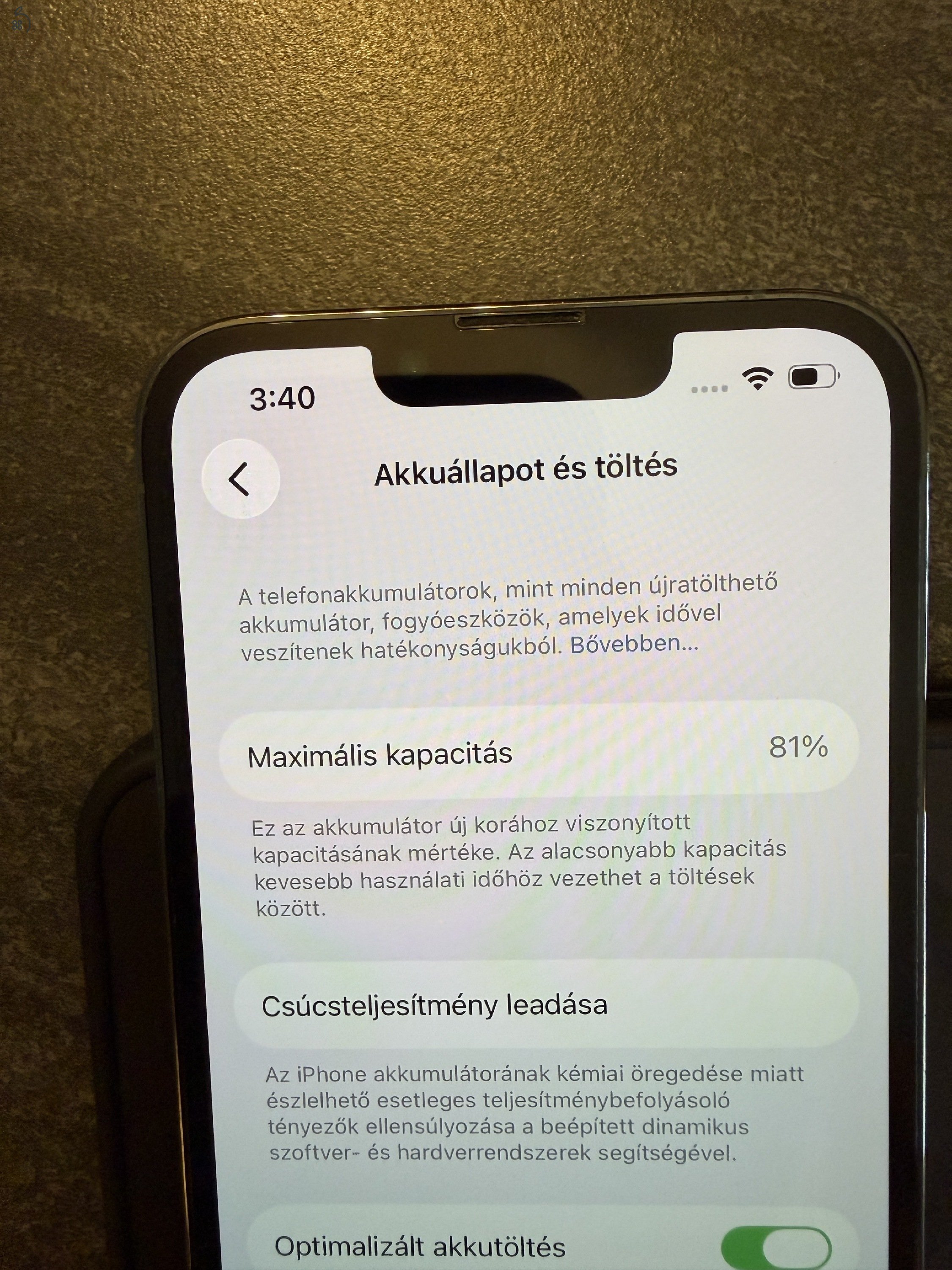 Apple Iphone 13 pro 128 GB eladó