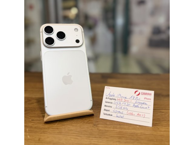 Apple iPhone 17 Pro - Apple Care+ Theft & Loss 2028.07.20 - Akku 100% - (127.)