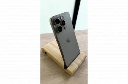 iPhone 15 Pro 256GB, Natural Titanium, Független , Újszerű.