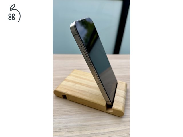 iPhone 15 Pro 256GB, Natural Titanium, Független , Újszerű.
