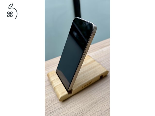 iPhone 15 Pro 256GB, Natural Titanium, Független , Újszerű.