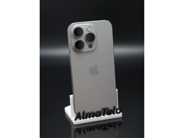 Apple iPhone 15 Pro 128 GB Natural Titanium 100% akku - 12 HÓ GARANCIA