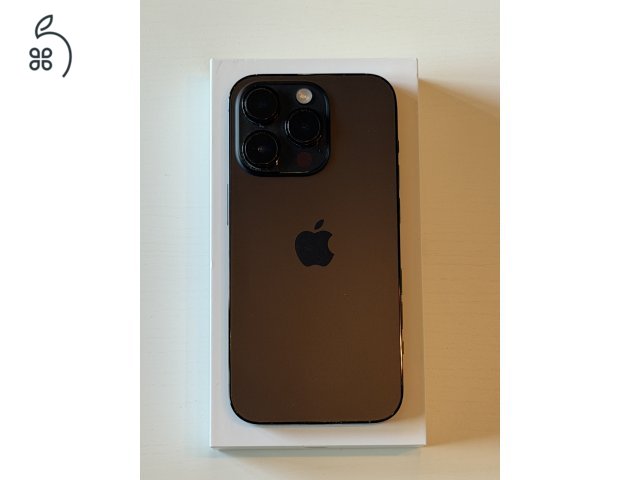Tökéletes, karcmentes iPhone 14 Pro 256GB – Fekete