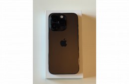 Tökéletes, karcmentes iPhone 14 Pro 256GB – Fekete