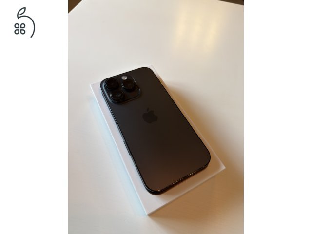 Tökéletes, karcmentes iPhone 14 Pro 256GB – Fekete