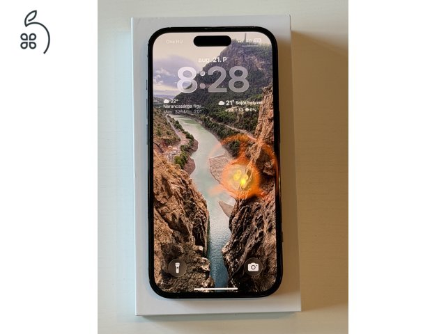 Tökéletes, karcmentes iPhone 14 Pro 256GB – Fekete