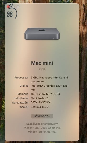 Apple Mac Mini 2018 Late