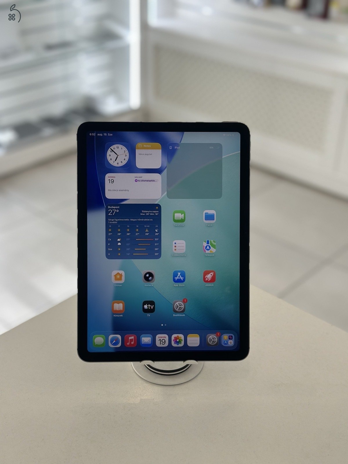 iPad Air M3 11” 128GB Cellular Újszerű/2026.09.21.Apple gar/Akku 100%/p4992