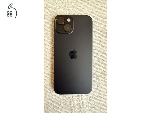 iPhone 15 128GB karcmentes kijelző 90% akku