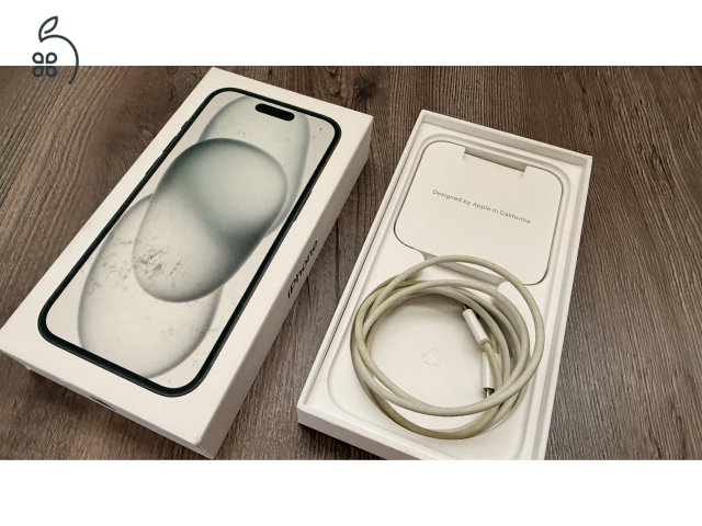 iPhone 15 128GB karcmentes kijelző 90% akku