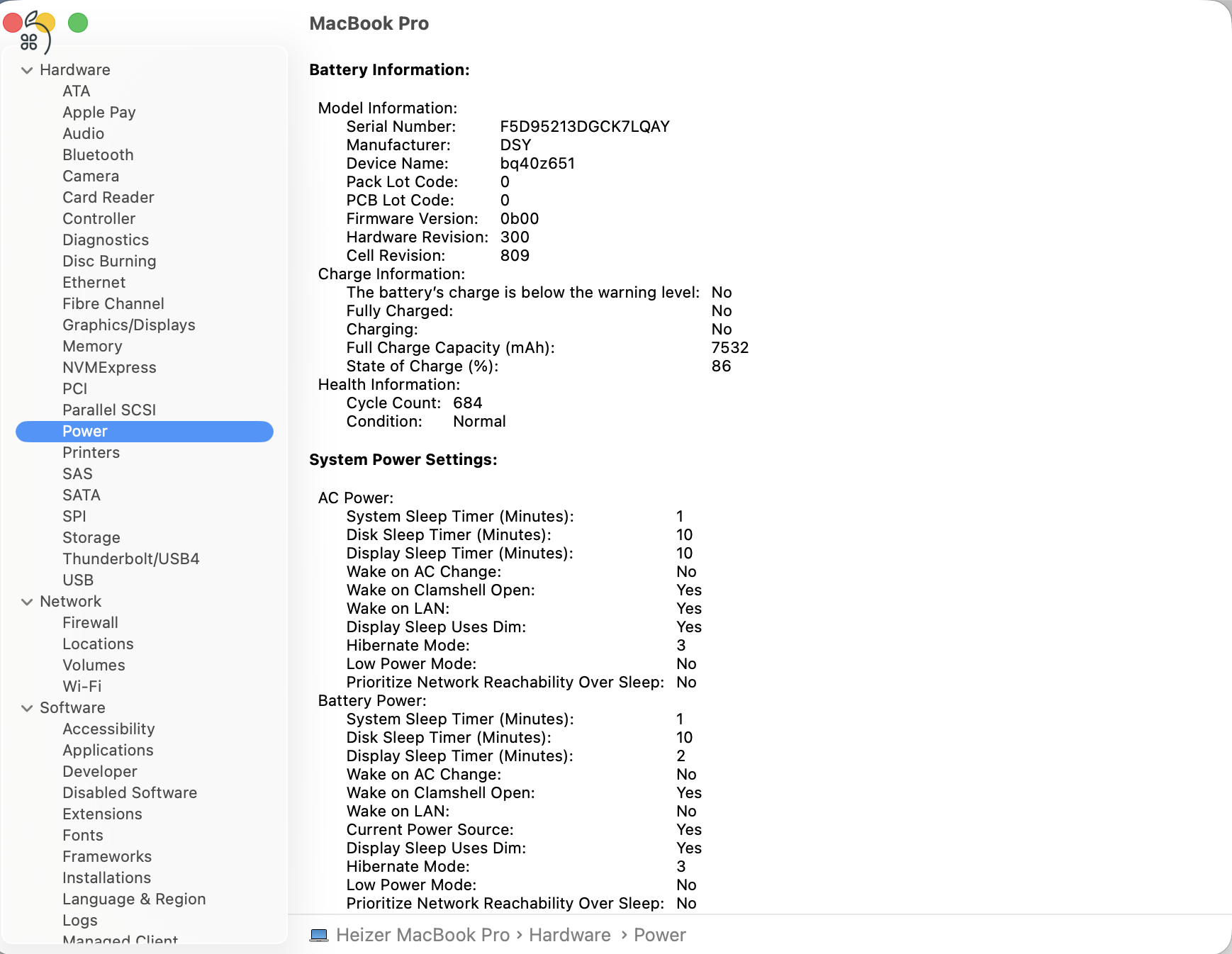 MacBook Pro 16” (2019) – i7 / 32 GB RAM / 512 GB SSD / Touch Bar