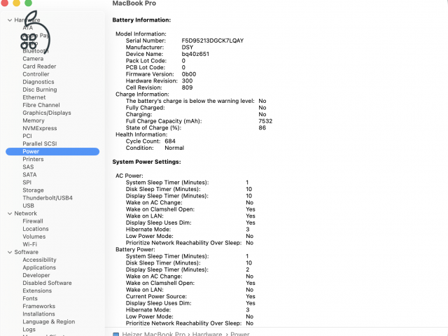 MacBook Pro 16” (2019) – i7 / 32 GB RAM / 512 GB SSD / Touch Bar