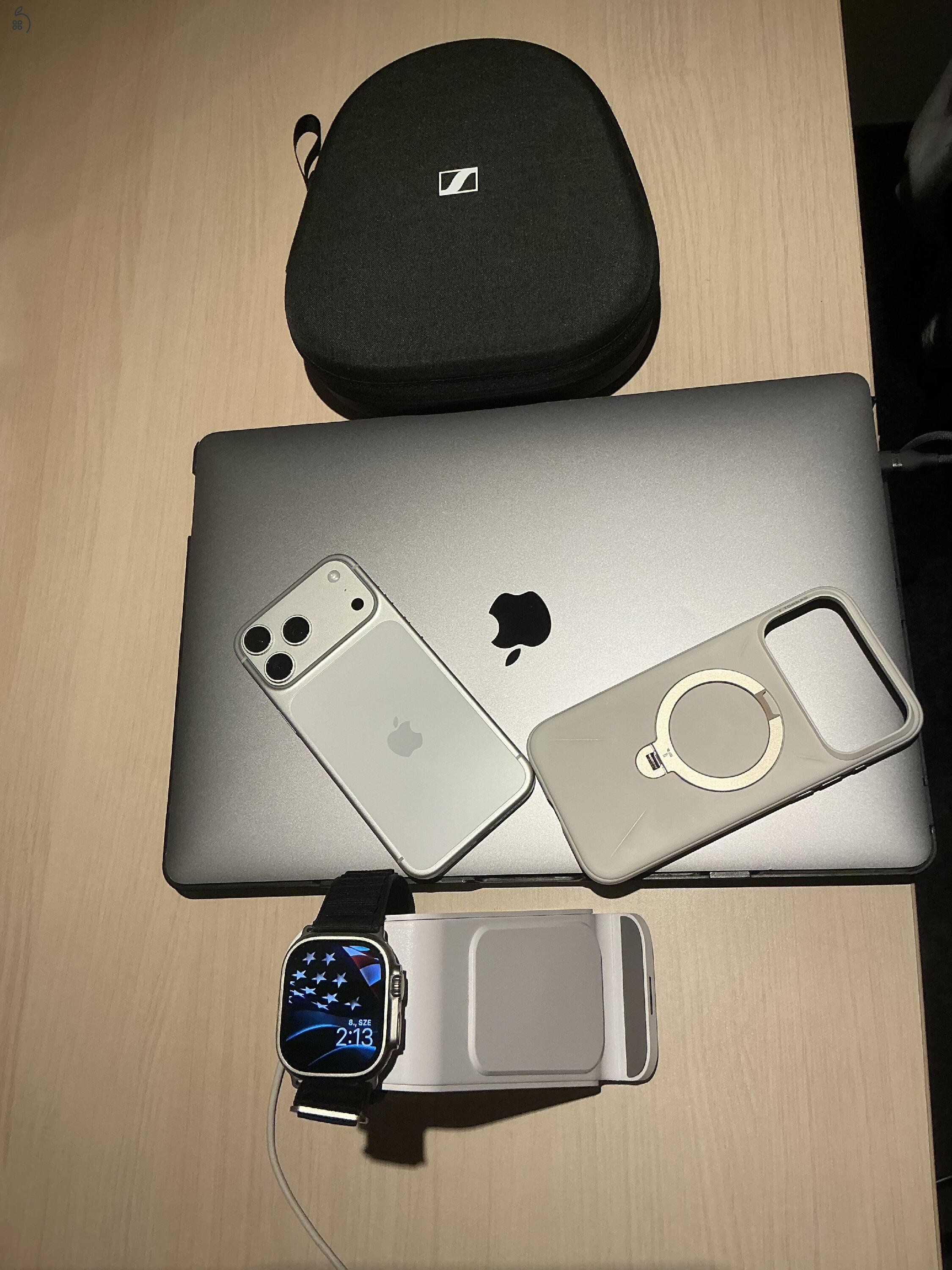 iPhone 17 Pro Max 1TB Silver (, Dobozában, Garanciális) – AZONNAL ÁTVEHETŐ!