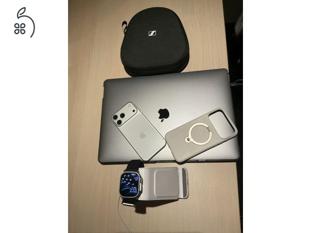 iPhone 17 Pro Max 1TB Silver (, Dobozában, Garanciális) – AZONNAL ÁTVEHETŐ!